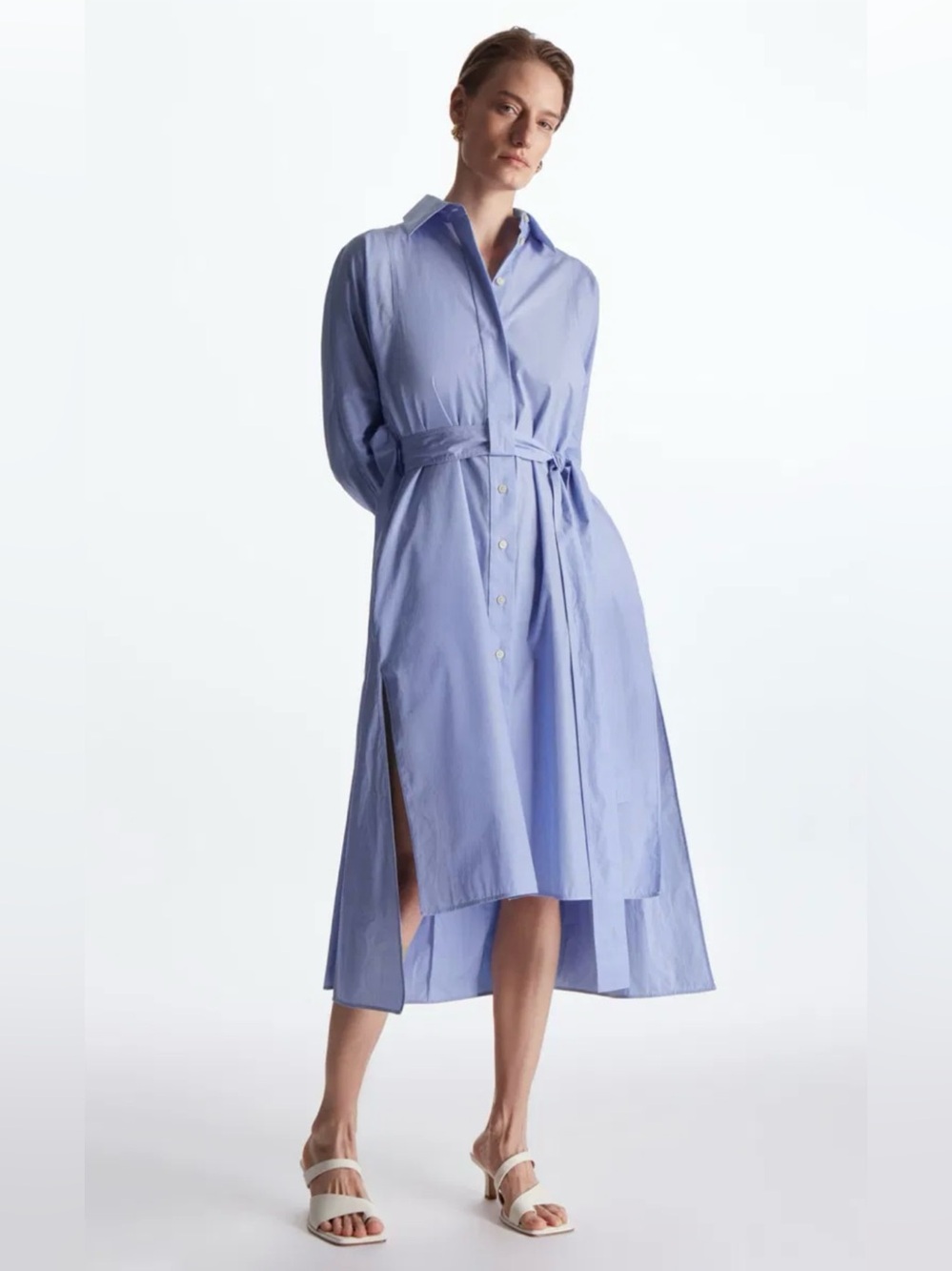 NWT COS Belted Shirt Dress